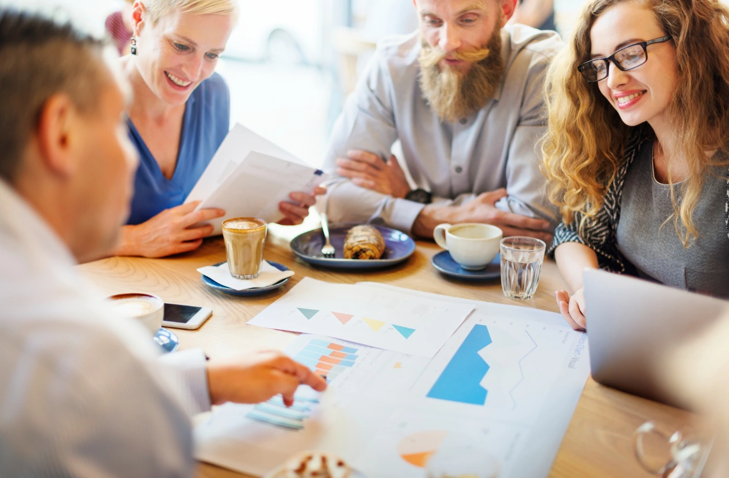 Support ERP PME avec graphiques